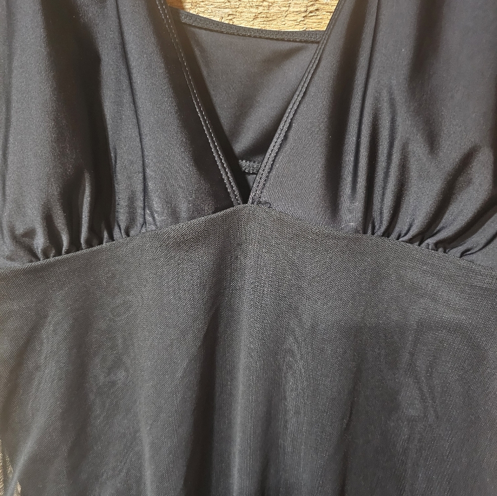 Size XXL black 1 piece bathing suit - Picture 3 of 7